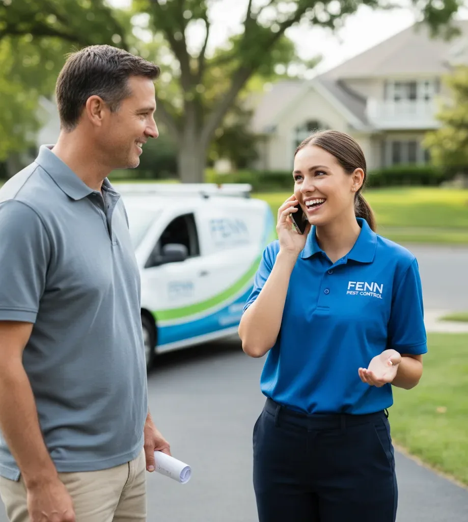 Fenn Pest Control customer support in Montevallo